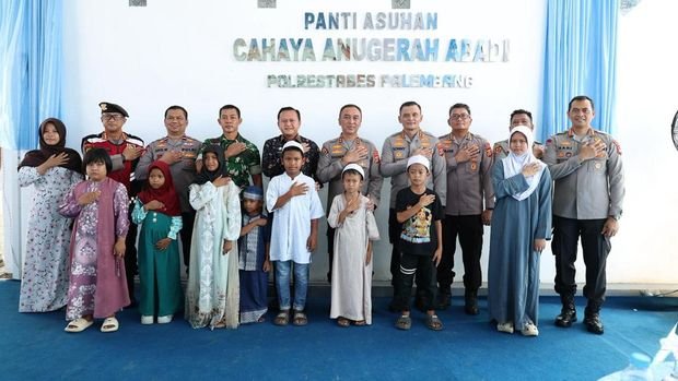 Kapolda Sumsel Resmikan Panti Asuhan, Tekankan Dukungan Masa Depan Anak